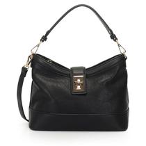 Bolsa wj 46169 hobo m fecho de metal trava giratoria