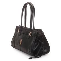 Bolsa Wj 46403 Satchel Média com Cinto e Fivelas Bolsa Wj 46403 Satchel Média com Cinto e Fivelas