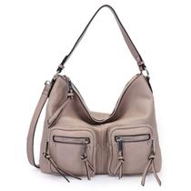 Bolsa Wj Hobo Grande c/ Multiplos Bolsos - Feminina Bolsa Wj Hobo Grande c/ Multiplos Bolsos - Feminina