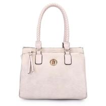 Bolsa Wj Satchel Grande c/ Alças Rolete Tresse - Feminina Bolsa Wj Satchel Grande c/ Alças Rolete Tresse - Feminina