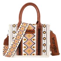 Bolsa Wrangler Boho Aztec Sacola Hobo Shoulder Feminina de Lona