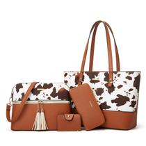 Bolsa YTL Fashion Women, bolsa de ombro, conjunto de 4 peças