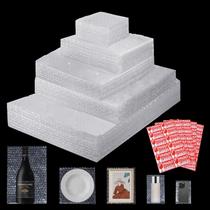 Bolsas Bubble Wrap EAVAN 120 unidades, 5 tamanhos e 60 adesivos