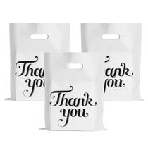 Bolsas de agradecimento FloraSea White 30x38cm 100 unidades de plástico