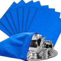 Bolsas de almacenamiento Sanwuta anti-tarnish para plata, 8 piezas Bolsas de almacenamiento Sanwuta anti-tarnish para plata, 8 piezas