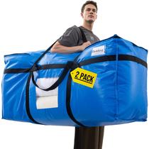 Bolsas de Armazenamento TAILI XXL 250 L Resistentes Azul, Kit com 2
