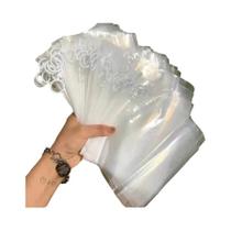 Bolsas De Armazenamento Transparentes Impermeáveis Com Zíper Multiuso Portáteis De Plástico Bolsas De Armazenamento Transparentes Impermeáveis Com Zíper Multiuso Portáteis De Plástico