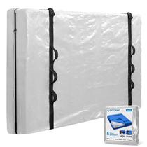 Bolsas de colchão TICONN para movimentação pesada Full XL Clear