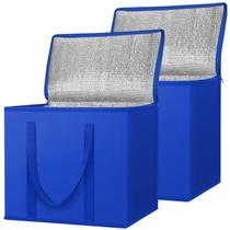 Bolsas de Compras Reutilizables Aisladas BALEINE 2 Pack Azul Medianoche