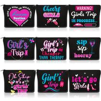 Bolsas de cosméticos Reginary, 9 peças, kit de higiene pessoal e maquiagem para viagens para meninas Bolsas de cosméticos Reginary, 9 peças, kit de higiene pessoal e maquiagem para viagens para meninas