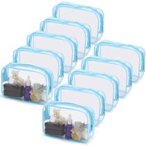 Bolsas de cosméticos Tbestmax Portable Waterproof Travel Blue x10 Bolsas de cosméticos Tbestmax Portable Waterproof Travel Blue x10