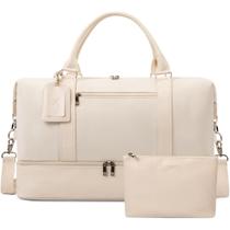 Bolsas de fim de semana Oeihuivt para mulheres, mochila de viagem grande de 53 cm