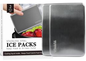 Bolsas de gelo Tuffen, refrigeração de aço inoxidável para lancheiras (2)