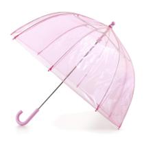 Bolsas de guarda-chuva Kids Clear Bubble Dome de 38 polegadas Canopy Pink