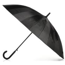 Bolsas de guarda-chuva Large Eco Auto-Open 24 Rib Stick pretas