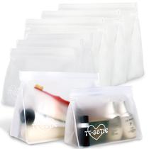 Bolsas de higiene TTSSTIE Clear TSA aprovadas pela TSA, pacote com 8