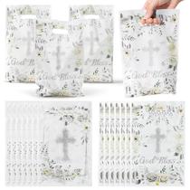 Bolsas de lembrancinhas ANGOLIO First Communion Silver White x50