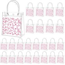 Bolsas de lembrancinhas de festa Tioncy Pink Cowgirl 24 unidades de PVC transparente