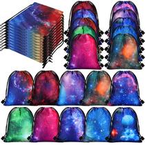 Bolsas de lembrancinhas Lothee Galaxy Space Drawstring 30 unidades Bolsas de lembrancinhas Lothee Galaxy Space Drawstring 30 unidades