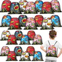 Bolsas de lembrancinhas Lothee Hero, 30 unidades para festa de aniversário Bolsas de lembrancinhas Lothee Hero, 30 unidades para festa de aniversário
