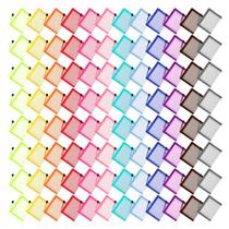 Bolsas de malha Jexine Mini Zipper 4x5cm para maquiagem 96 unidades
