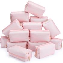 Bolsas de maquiagem Cunno Preppy Bolsa de cosméticos de couro PU 20 unidades