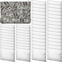 Bolsas de maquiagem Frienda Sublimation Blank Canvas 50 unidades brancas Bolsas de maquiagem Frienda Sublimation Blank Canvas 50 unidades brancas