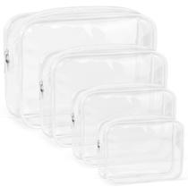 Bolsas de maquiagem transparentes BOLSA DE HIGIENE CHICAUP TAS para viajar Bolsas de maquiagem transparentes BOLSA DE HIGIENE CHICAUP TAS para viajar