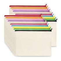 Bolsas de Maquillaje Koolmox Lienzo con Cierre 20 Piezas 20x14cm