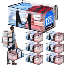 Bolsas de movimento BlissTotes, pacote com 6, grandes, com alças de mochila, 125 litros Bolsas de movimento BlissTotes, pacote com 6, grandes, com alças de mochila, 125 litros