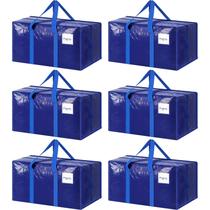 Bolsas de movimento FYGRIP Extra Heavy Duty Large, pacote com 6 unidades, azuis Bolsas de movimento FYGRIP Extra Heavy Duty Large, pacote com 6 unidades, azuis
