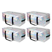 Bolsas de movimento JCBZAMZ Extra Large Impermeáveis, Pacote com 4 Bolsas de movimento JCBZAMZ Extra Large Impermeáveis, Pacote com 4