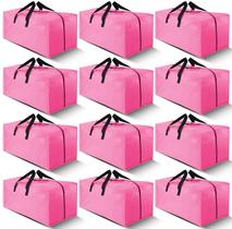 Bolsas de mudança Cosy Family Heavy Duty Extra Large 86 L rosa x12
