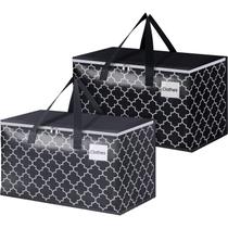 Bolsas de mudança Epictotes Extra Large 88L, pacote com 2 unidades, pretas e cinzentas