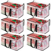 Bolsas de mudança RoomHacks Clear Extra Large 23,25 galões, 60 libras, 6 unidades