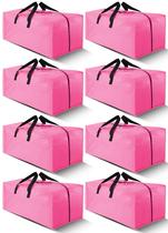 Bolsas de Mudanza Cosy Family Paquete de 8 Extra Grandes y Resistentes Rosa