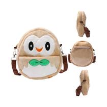 Bolsas De Ombro De Pelúcia Kawaii Anime Pokémon: Gengar, Lucario, Mimikyu, Snorlax, Psyduck, Rowlet,