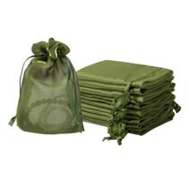 Bolsas de Organdí QIANF 20 unidades 10x15 cm Verde Bolsas de Organdí QIANF 20 unidades 10x15 cm Verde