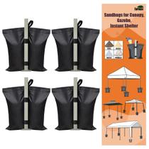 Bolsas de Peso para Carpa Sandbag Eurmax USA para Sombrilla de Patio, Paquete de 4