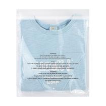 Bolsas de poliéster iMailer de 6 x 9 cm pequenas transparentes com aviso de asfixia