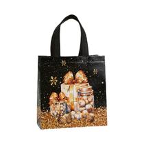 Bolsas De Presente De Natal Com Boneco De Neve, 8 Peças, Sacolas De Natal Com Alças Para Decoração