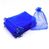 Bolsas de Regalo Bezall 100 unidades Organza Azul Real 13x18 cm