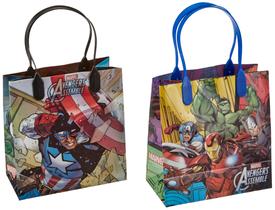 Bolsas de regalo de los Vengadores de Marvel para fiesta - 12 unidades