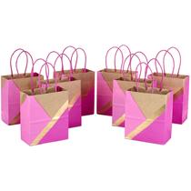 Bolsas de Regalo Hallmark Paquete de 8 15x17x8 cm Rosa Kraft Bolsas de Regalo Hallmark Paquete de 8 15x17x8 cm Rosa Kraft