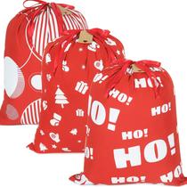 Bolsas de Regalo HRX de Tela con Cordón 51x41 cm 100% Algodón