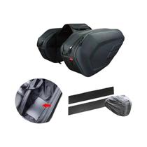 Bolsas De Sela Impermeáveis Para Motocicleta, Bolsa De Viagem Para Capacete De Corrida Com Capa De