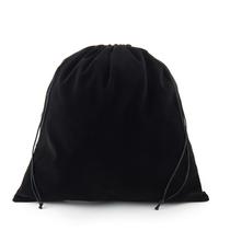 Bolsas de veludo Sanrich pretas de 14 x 14 cm com cordão, pacote com 5 Bolsas de veludo Sanrich pretas de 14 x 14 cm com cordão, pacote com 5