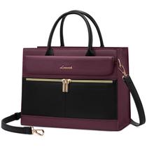 Bolsas e bolsas LOVEVOOK Bolsa de ombro de couro preta Bolsas e bolsas LOVEVOOK Bolsa de ombro de couro preta