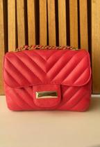 Bolsas Femininas Bolsa Mini Lateral Ombro Transversal Alça Corrente