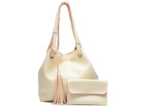 Bolsas Femininas Estilo sacola de Ombro com Carteira